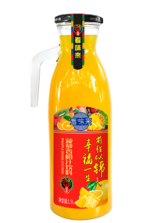 看味來(lái)時(shí)代瓶菠蘿香橙汁